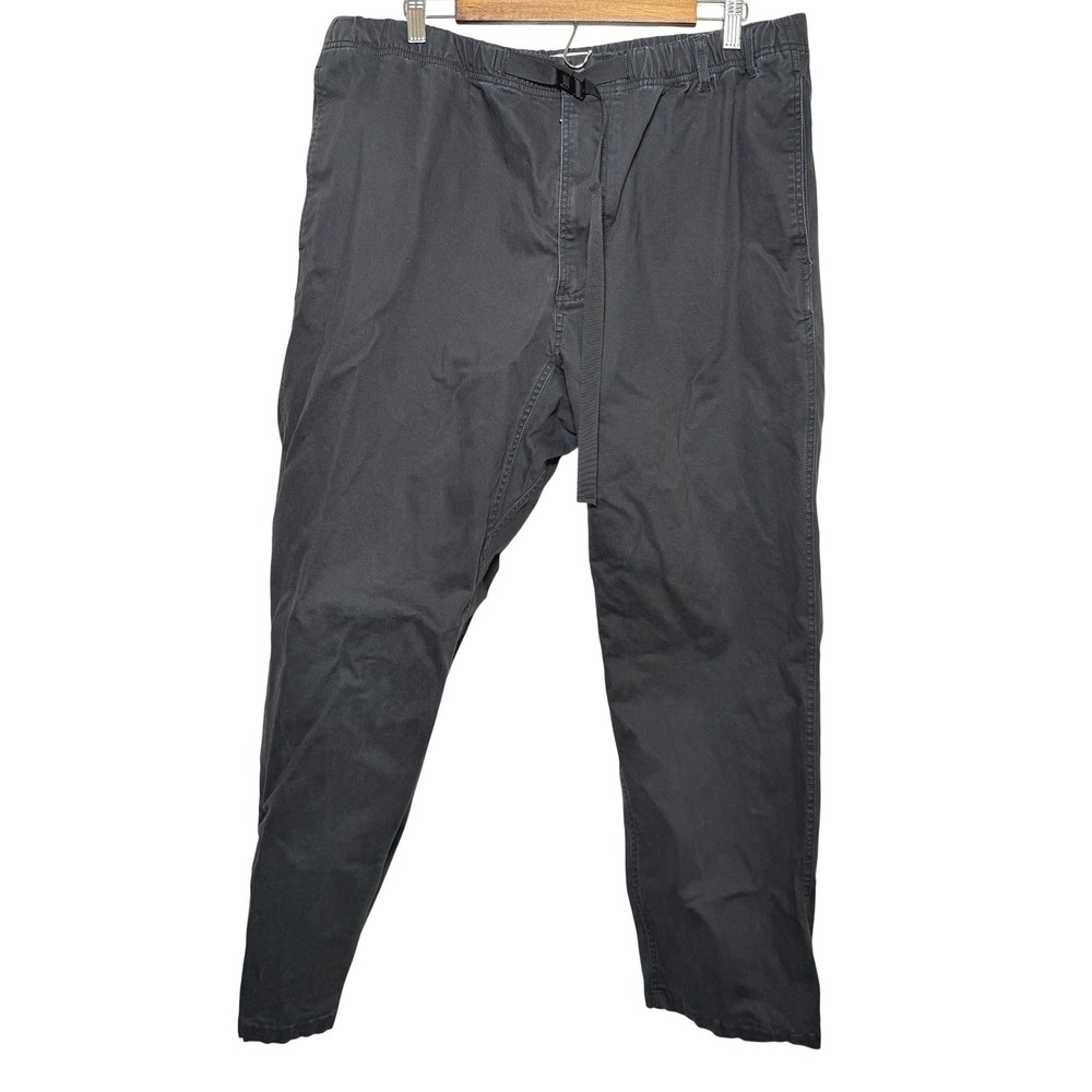 Stoic Mens XXL Black Stretch Cotton Canvas Climbing Belted Pants STM075 - Picture 2 of 8